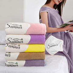 HOUSSE Wearable Spa Bath Towel for Women | Soft, Cozy Wrap with Snap Closure | 110 x 140 cms