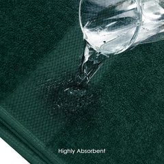 HOUSSE Alvora Cotton Bath Towels |Large Size (75 cms x 150 cms) - Quick Absorption &Faster Drying Bath Towel | 450 GSM | Cotton Towel for Men/Women | Urban Comfort
