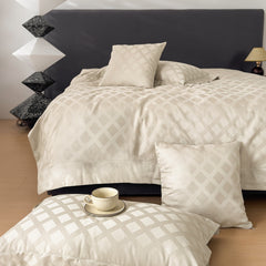 HOUSSE 500 TC Italian Jacquard | Premium Bedding Set | Comfort Modern Designs & Breathable Fabric | Paris Crossroads