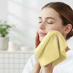 HOUSSE Microfiber Face Towel – Super Soft & Quick-Drying Coral Fleece, 30 x 30 cm