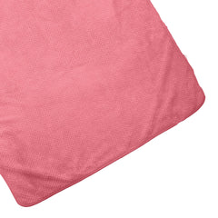 HOUSSE Microfiber Vogue Coral Fleece Bathing Towels | 360 GSM | Super Soft| Quick Absorbent | Lightweight & with Hanging Hook | for Versatile Usage | for Women & Men (Pista Green, 70x150 Bath Towel)