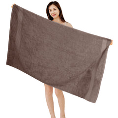 HOUSSE Alvora Cotton Bath Towels |Large Size (75 cms x 150 cms) - Quick Absorption &Faster Drying Bath Towel | 450 GSM | Cotton Towel for Men/Women | Urban Comfort