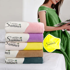 HOUSSE Wearable Spa Bath Towel for Women | Soft, Cozy Wrap with Snap Closure | 110 x 140 cms