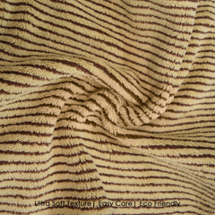 HOUSSE Microfiber Stripes Hand Towels for Women & Men | Ultra Soft | Super Absorbent Towels for Gym, Yoga, Beach Daiily USe |