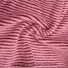 HOUSSE Microfiber Stripes Face Towels for Women & Men | Ultra Soft | Super Absorbent Towels for Gym, Yoga, Beach Daiily USe |