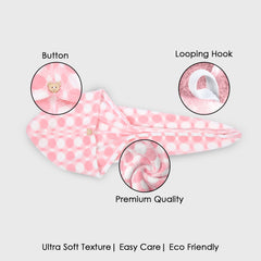 HOUSSE Ember Microfiber Head Towel, Ultra Soft, Absorbent & Hair Wrap