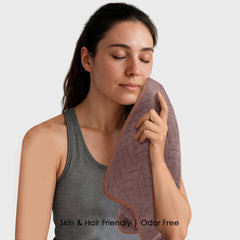 HOUSSE Microfiber Nova Hand Towels for Women & Men | Ultra Soft | Super Absorbent Towels for Gym, Yoga, Beach Daiily USe |