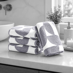 Dual Tone 480 GSM Reversible Microfiber Towel Set