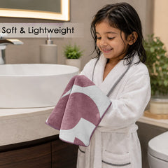Dual Tone 480 GSM Reversible Microfiber Towel Set