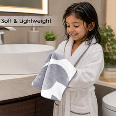 Dual Tone 480 GSM Reversible Microfiber Towel Set