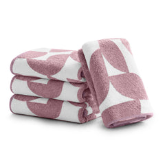 Dual Tone 480 GSM Reversible Microfiber Towel Set