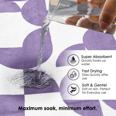 Dual Tone 480 GSM Reversible Microfiber Towel Set