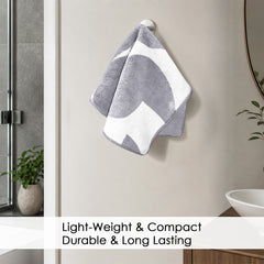 Dual Tone 480 GSM Reversible Microfiber Towel Set