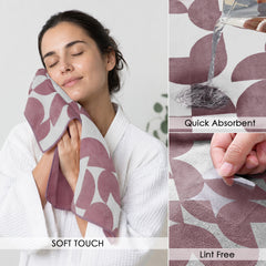 Dual Tone 480 GSM Reversible Microfiber Towel Set
