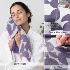 Dual Tone 480 GSM Reversible Microfiber Towel Set