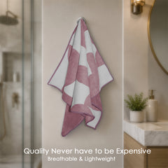 Dual Tone 480 GSM Reversible Microfiber Towel Set