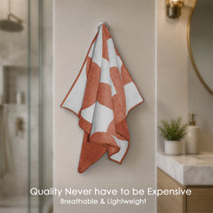Dual Tone 480 GSM Reversible Microfiber Towel Set