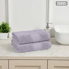 HOUSSE Nexora Cotton Towels | Quick Absorption & Faster Drying Towel | 600 GSM | Cotton Towel for Men/Women | Urban Comfort