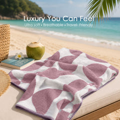 Dual Tone 480 GSM Reversible Microfiber Towel Set