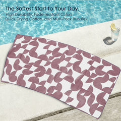 Dual Tone 480 GSM Reversible Microfiber Towel Set