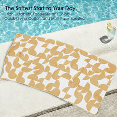 Dual Tone 480 GSM Reversible Microfiber Towel Set