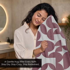 Dual Tone 480 GSM Reversible Microfiber Towel Set