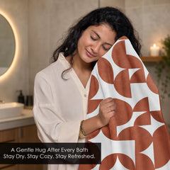 Dual Tone 480 GSM Reversible Microfiber Towel Set