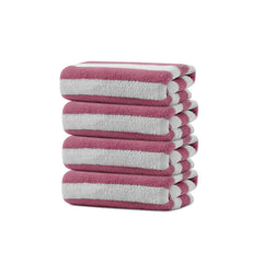 HOUSSE Microfiber Blaze Hand Towel for Women & Men | Quick Dry | Ultra Absorbent |Perfect for Bathroom |Sports | Travel | Ideal for Workout | Spa| Beach | Fitness | 360 GSM (Grey, 40x60)