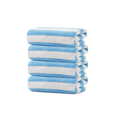HOUSSE Microfiber Blaze Hand Towel for Women & Men | Quick Dry | Ultra Absorbent |Perfect for Bathroom |Sports | Travel | Ideal for Workout | Spa| Beach | Fitness | 360 GSM (Grey, 40x60)