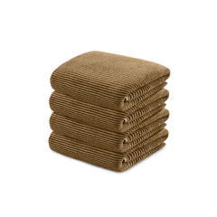 HOUSSE Microfiber Stripes Hand Towels for Women & Men | Ultra Soft | Super Absorbent Towels for Gym, Yoga, Beach Daiily USe |