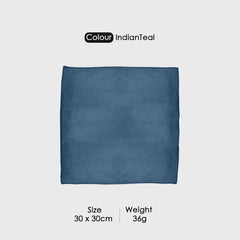 HOUSSE Microfiber Face Towel | Super Soft & Quick Absorbent |Multi Usage 30 x 30 cm, 450 GSM | for All Ages | (Set of 4,and 6)