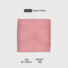 HOUSSE Microfiber Face Towels | Ultra Absorbent, Odour-Free, Quick Dry 450 GSM Face Towel for Home, Gym, Travel, Running and Personal Use | 30x30 cm | Set of 4 in One Colour (Indian Teal, Pack of 4)