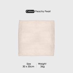 HOUSSE Microfiber Face Towel | Super Soft & Quick Absorbent |Multi Usage 30 x 30 cm, 450 GSM | for All Ages | (Set of 4,and 6)