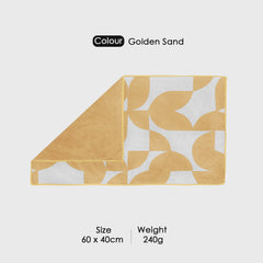 Dual Tone 480 GSM Reversible Microfiber Towel Set