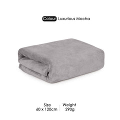 HOUSSE Premium Microfiber Bath Towel - Extra Large 75x150cm Quick Dry Towels for Women Men & Kids | Super Soft Plush 450 GSM | Ultra Absorbent for Home Swimming Sports & Travel