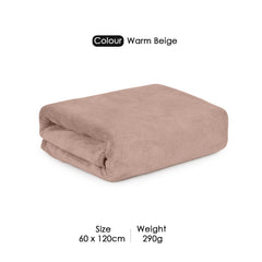 HOUSSE Premium Microfiber Bath Towel - Extra Large 75x150cm Quick Dry Towels for Women Men & Kids | Super Soft Plush 450 GSM | Ultra Absorbent for Home Swimming Sports & Travel