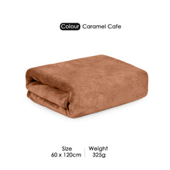HOUSSE Premium Microfiber Bath Towel - Extra Large 60x120cm Quick Dry Towels for Men, Women & Kids | Super Soft Plush 550 GSM | Ultra Absorbent for Home Swimming Sports Travel