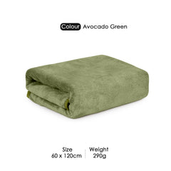 HOUSSE Premium Microfiber Bath Towel - Extra Large 75x150cm Quick Dry Towels for Women Men & Kids | Super Soft Plush 450 GSM | Ultra Absorbent for Home Swimming Sports & Travel