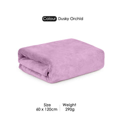 HOUSSE Premium Microfiber Bath Towel - Extra Large 75x150cm Quick Dry Towels for Women Men & Kids | Super Soft Plush 450 GSM | Ultra Absorbent for Home Swimming Sports & Travel