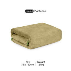 HOUSSE Premium Microfiber Bath Towel - Extra Large 60x120cm Quick Dry Towels for Men, Women & Kids | Super Soft Plush 550 GSM | Ultra Absorbent for Home Swimming Sports Travel