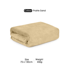 HOUSSE Premium Microfiber Bath Towel - Extra Large 75x150cm Quick Dry Towels for Women Men & Kids | Super Soft Plush 450 GSM | Ultra Absorbent for Home Swimming Sports & Travel