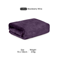 HOUSSE Premium Microfiber Bath Towel - Extra Large 60x120cm Quick Dry Towels for Men, Women & Kids | Super Soft Plush 550 GSM | Ultra Absorbent for Home Swimming Sports Travel