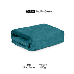 HOUSSE Premium Microfiber Bath Towel - Extra Large 75x150cm Quick Dry Towels for Women Men & Kids | Super Soft Plush 450 GSM | Ultra Absorbent for Home Swimming Sports & Travel