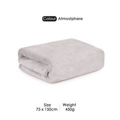 HOUSSE Premium Microfiber Bath Towel - Extra Large 75x150cm Quick Dry Towels for Women Men & Kids | Super Soft Plush 450 GSM | Ultra Absorbent for Home Swimming Sports & Travel