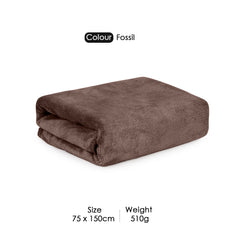 HOUSSE Premium Microfiber Bath Towel - Extra Large 60x120cm Quick Dry Towels for Men, Women & Kids | Super Soft Plush 550 GSM | Ultra Absorbent for Home Swimming Sports Travel