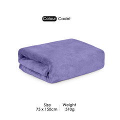 HOUSSE Premium Microfiber Bath Towel - Extra Large 60x120cm Quick Dry Towels for Men, Women & Kids | Super Soft Plush 550 GSM | Ultra Absorbent for Home Swimming Sports Travel