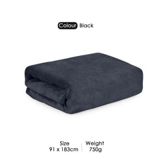 HOUSSE Premium Microfiber Bath Towel - Extra Large 60x120cm Quick Dry Towels for Men, Women & Kids | Super Soft Plush 550 GSM | Ultra Absorbent for Home Swimming Sports Travel