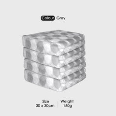 HOUSSE Ember Face & Hand Towel for Women & Men | Quick Dry | Ultra Absorbent |Perfect for Bathroom |Sports | Travel | Beach | Fitness | 360 GSM