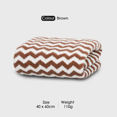 Twix Microfiber Face & Hand Towel – Super Soft, Lightweight & Highly Absorbent
