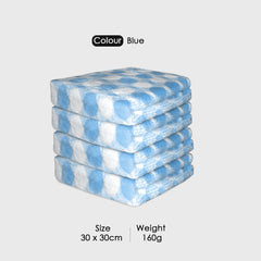 HOUSSE Ember Face & Hand Towel for Women & Men | Quick Dry | Ultra Absorbent |Perfect for Bathroom |Sports | Travel | Beach | Fitness | 360 GSM